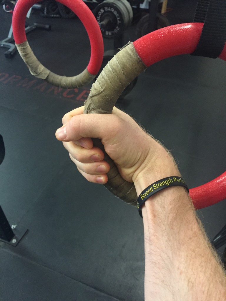 Step Three: arm wrestle the ring