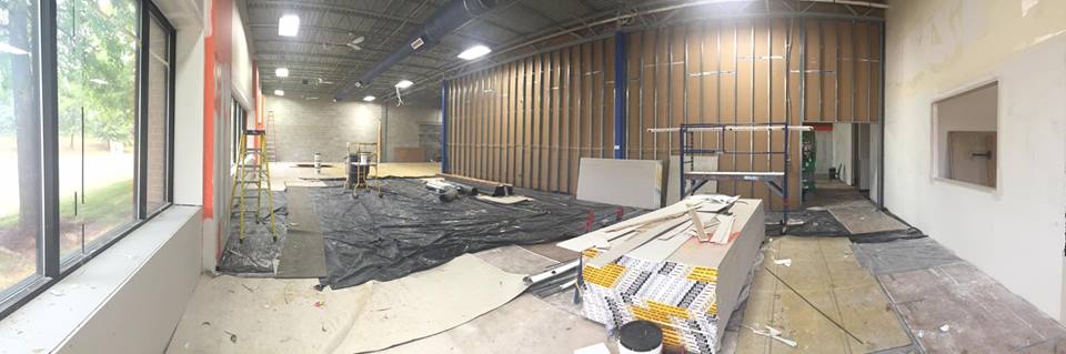 Main training floor