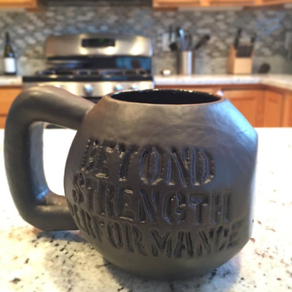 kettlebell mug
